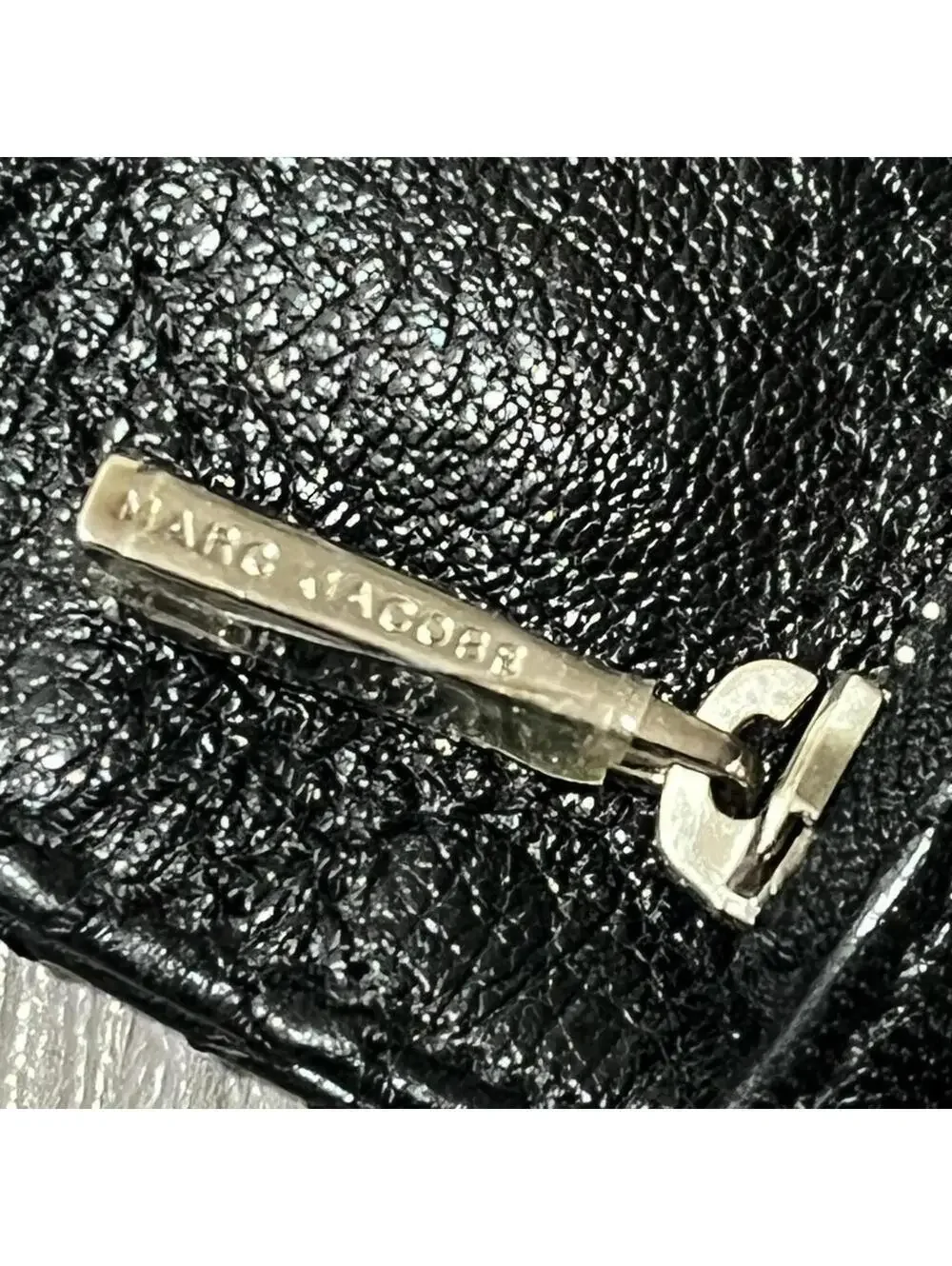 Marc Jacobs Quilted iPad Leather Case Zipper pouch on front